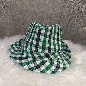 Light-Up Plaid Fedora Hat